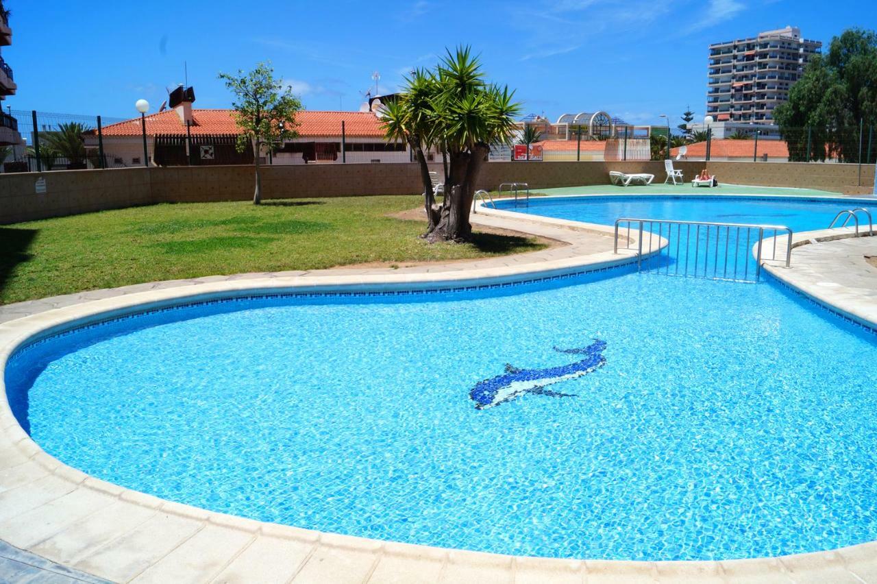 Jardin Canario Primera Linea De Playa Los Cristianos  Exteriér fotografie